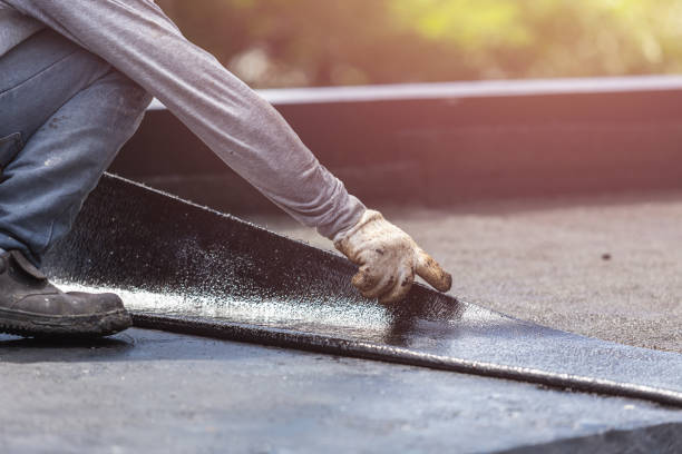Professional Basement Waterproofing technician working in Lyons, WI
